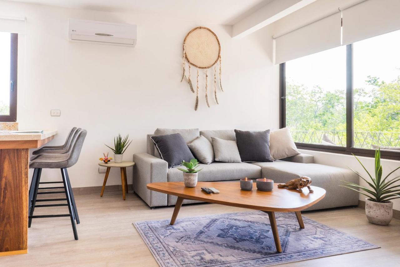 Апартаменты Penthouse Private Roof Top La Veleta Тулум Экстерьер фото
