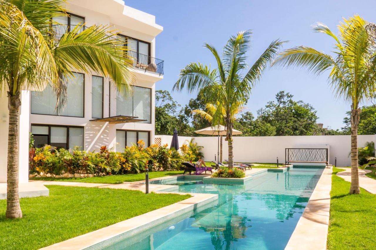 Апартаменты Penthouse Private Roof Top La Veleta Тулум Экстерьер фото