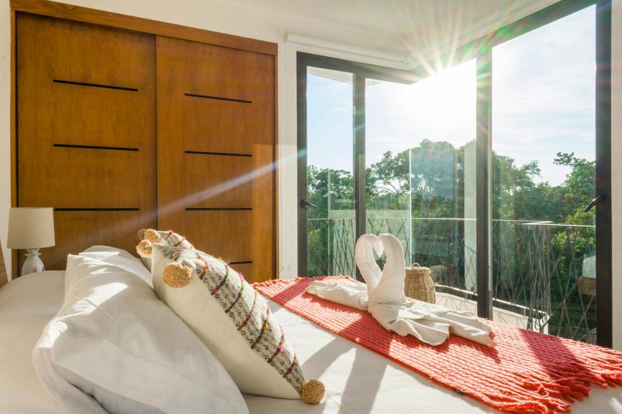 Апартаменты Penthouse Private Roof Top La Veleta Тулум Экстерьер фото