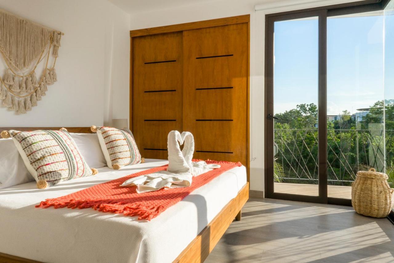 Апартаменты Penthouse Private Roof Top La Veleta Тулум Экстерьер фото